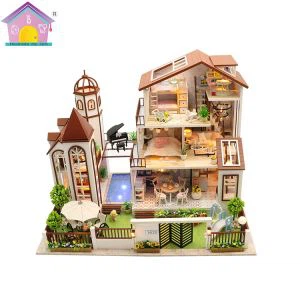 خانه عروسک های چوبی بزرگ برای فروش