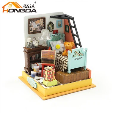 Hongda S2302 رویای اتاق خواب مواد سازگار با محیط زیست را می توان انجام داد اسباب بازی DIY