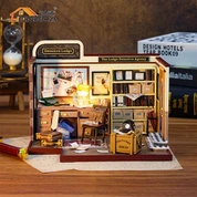 کیت خانه عروسک DIY Theme آژانس کارآگاه